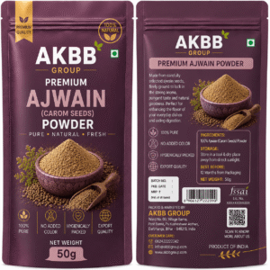 AKBB GROUP Ajwain Seeds Carom Seeds 50g