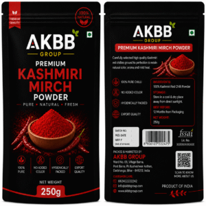 AKBB GROUP Kashmiri Red Chilli Powder 250g