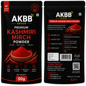 AKBB GROUP Kashmiri Red Chilli Powder 50g