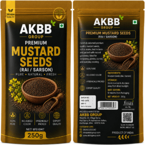AKBB GROUP Mustard Seeds Sarson Seeds 250g