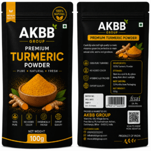 AKBB GROUP Turmeric Powder 100g